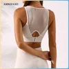 Yoga Outfit Women Sport Bra Brassiere White Crop Top Woman Bras Tank Tops Mesh Back Breathable Underwear Ladies Bralette