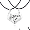 Pendant Necklaces Yin Yang Couples Paired Valentines Gift For Lovers Jewelry Women Men Necklace Vipjewel Drop Delivery 2021 P Vipjewel Dhynq