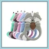 Soothers Teethers Health Care Baby Kids Maternity Baby Sile Toy Dinosaur Hedgehog Cactus Elephant Horse Ice Cream Dh9Rt