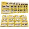 3D Mink Eyelashes 16 Styles Gros Cils Cruely Free Natural Long Faux Mink Lash Full Strip Ultra Wispies Fluffy False Eye Lashes Extension Maquillage holike