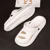 Sandals Summer Men Women Slippers منصة مكتنزة داخلية منزلية الحمام Slides Eva Outdoor Dlogs Beach Shoes Lover 45 220623