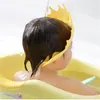 Ayarlanabilir bebek duş şampuan kapağı taç şekeri yıkama saç kalkan şapka bebek kulağı koruma güvenli çocuklar duş başlığı kapağı gc1364