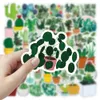 50 pezzi Cactus piante grasse Graffiti adesivi decalcomanie notebook carino bottiglia d'acqua custodia per telefono laptop fai da te impermeabili giocattoli per bambini Scra4167002