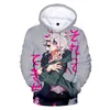 Moletons masculinos moletons nagito komaeda 3d moletom de moletom de moletom de capuz de capuz engraçado de grandes dimensões de desenho animado meninos meninas de streetwear coágulo