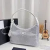 Top Sacs Sacs de créateurs de soirée Sacs à main en nylon pour femmes Sacs à main en diamant de qualité supérieure Sac à main en toile Sac à bandoulière en cristal Hobo Sac à bandoulière pour femme Sac à poitrine Fashion Tote Lady POC