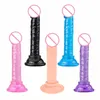 Mini godes gelée douce petite ventouse artificielle pénis vagin Plug Anal produits pour adultes jouets sexy pour femmes masturbateur