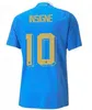 2022 2023 Fans Speler Versie INSIGNE finale Voetbalshirts BARELLA 22 23 CHIELLINI Italia ULTRAWEAVE Maglie da calcio CHIESA VOETBAL SHIRTS mannen kinderen