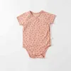 Été bébé filles vêtements nouveau-né combinaison 3M-36M infantile filles barboteuses coton rétro doux enfants barboteuse Roupas de Bebe G220510