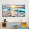 Decorazioni da parete tramonti naturali, mare, spiaggia, paesaggio, poster e stampe, pittura su tela, panorama, immagine scandinava per soggiorno, camera da letto