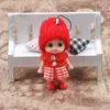 8 cm Mini Cute Fashion Bambini Bambole di peluche Portachiavi Giocattoli di peluche morbidi Portachiavi Peluche Portachiavi Bambino per ragazze Regalo di Natale per le donne 1010