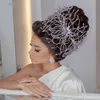 Hot Designer Bridal Hair Sticks Tiaras Headpieces För Bröllop Smycken Födelsedagsfest Kristaller Huvudbonad Crown Tillbehör Bröllop Juveler Brides Jewellries
