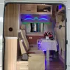 Lampes murales RV LED Liseuse DC12V 24V Smart Touch Dimmable Flexible Col de Cygne Applique Murale pour Camping-Car Yacht Cabine avec Port de Chargeur USB