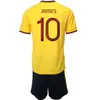 Conjuntos de camisas de futebol de qualidade tailandesa personalizadas 22-23 com calções de futebol 10 James 9 Falcao 11 Cuadrado 7 Bocca 8 Aguilar 6 C.Sanchez 19 Zapata 13 Guarin WEAR