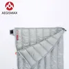 AEGISMAX Outdoor Camping E Series Hiking 800FP White Down lope ThreeSeason Adult Nylon Sleeping Bag 220620