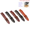 Genuine Leather Watch Bands Bamboo crocodile pattern Watchband For Men Women Wristwatch Straps 12mm 13 14mm 15 16mm 17 18mm 19 20mm 22 24mm