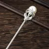 Vintage Chinese Style Hair Stick Women Metal Rhinestone Hairpins Chopsticks Hairpin Woman Jewelry Hair Clip Accessories