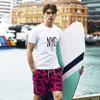 Elastische, schnell trocknende Sommer-Herren-Bademode, Strand-Boardshorts, Slips für Herren, Badehose, Badeshorts, Strandmode 220809