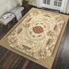 Carpets Luxury European-style Printed Living Room Carpet Sofa Coffee Table Rug Crystal Velvet Fabric Edroom Bedside Anti-slip MatCarpets Car