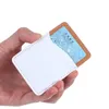 Party Creative Sublimation Blank Leather Mobile Phone Stickers Favor Heat Transfer DIY Card Holder ID Storage 9.7*6.6CM