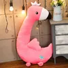 Creatieve Kawaii Soft Unicorn Dinosaur Flamingo Doll knuffel Dieren Lui slaapkussen Toys voor schattige meisjesliefhebber Verjaardagsgeschenken J220729