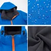 LOCLIMB Camping Vandring Jackets Män Kvinnor utomhussportfleecerockar Klättring Trekking Sports Softshell Watertofat Jacket AM346 220516