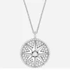 100% S925 Стерлинговое серебро Ожерелье Женское Роскошные Ювелирные Изделия Высокое Качество