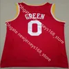 Männer genäht Jalen Green 0 Basketball 2021-22 Vintage Clyde Drexler 22 Hakeem Olajuwon 34 Yao 11 Ming Steve 3 Francis Trikot