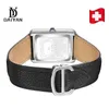 Présente Montre-bracelet de luxe Hommes Noël Femmes Designer Tank Mode Femme Moderne avec diamant Ceinture de haute qualité Lumière High-Profile Niche Trendy Quartz Jxgc