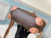 Luxurys Designers Bags Petite Malle Souple Women Tote Bag de couro completo com gravação de caixa redonda bolsa preta bolsas M45571 M45531