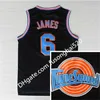 NCAA St. Vincent Mary High School Irish 6 23 James Jerseys Basketball Shirt Tune Squad Toone Tunesquad Space Jam Green Jerseys