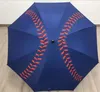 2022 Nieuwe titanium sport accessoires Automatisch Open Openize Rain Umbrella Red Black Navy Geel voor mannen Dames Stick Parapluas Baseball Softbal