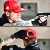 New Make America Great Again Hat Donald Trump Republikanska justerbara röda mössor Fashion Baseball Caps