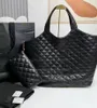 2022 Hot Ny shoppingväska Totes Retro Diamond Plaid Handväska Hög kapacitet Väskor för män och kvinnor Designer Stor logotypkonststil Plånbok Passale Luxury Shoulder Bag