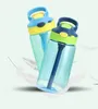 تسامي Kids Timbler زجاجات Sippy Cups 12 زجاجة Ozwater مع القش والغطاء المحمولة 4 أغطية اللون التسامي طباعة