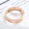 Band Rings Rose Gold Designer Rings Mens Hip Hop Woman Love Couple Ring Engagement For Women Luxury Jewelry Retro 925 Silver Letter Anelli Ringe G 2022