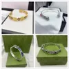 2024 Nouveaux bracelets de créateurs de luxe faisant une chaîne d'argent de qualité fine H bijoux en argent sterling 925 européen authentique double bracelet de charme pour hommes femmes bracelet G