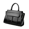 HBP Large Leather Bags for Women Handbags Luxury Female High Quality Office OL Crocodile Pattern Ladies Shoulder 220716