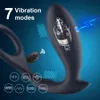 Elektrische Schok Prostaat Massager Butt Ass Plug Anus Stimulator Vertraging Ejaculatie Ring Anale Vibrator Dildo AdultsexyToys voor Mannen