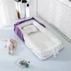 Laufstall Reise Nest Tragbare Baby Bett Wiege Neugeborenen Krippe Zaun Bett Für Kinder Baby Stubenwagen