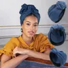 Nouveau français vintage turban cicarfaine de gabarit de crâne de crâne féminin bandana bandeau couvercle de cheveux de la femme têtes de la tête de la tête des dames enroulé