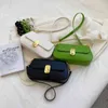 Nxy Bag 2022 Summer Luxury Brand Pu Кожаная сумка с твердыми цветами и кошельки для женщин -дизайнерских дизайнерских слоев с кросс -кузовом 220511
