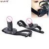 Silicone Penis Plug Dildo Aberto da boca Fetish Bdsm Bondage Beda adulta brinquedos sexy produtos para homens homens casais