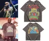 Kanye's t-shirt zondag beperkte service herdenking oversized losse shirts met korte mouwen 272D