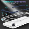 Hög transparent akryl TPU + TPE-fodral för iPhone 13 13Pro 13Promax iPhone12 12Pro Angel Pupil Big Eye Protection Lens Kamera Skyddande med Oppbags