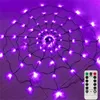 Strings Waterproof Spider Web Lights Halloween 70 LED String Cobweb With Remote For Outdoor House Window Party DecorationLED StringsLED