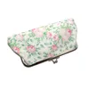 DHL200pcs Coin Purses Women Canvas Retro Floral Prints Single Layer Phone Long Wallet 6Inch