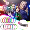 Светодиодный мигающий браслет Light Up Bracelet Party Concert Concert Swinging Blow Bubble Brangle Brecband Blow Party Supplies