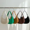 Evening Bags Brand Simple Design For Women 2022 Nylon Zipper Casual Underarm Bag Fashion Colors Ladies HandbagEvening