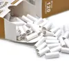 Sigara Aksesuarları 120pcs/Kutu 7mm Beyaz Kahverengi M-Tip Önde Rolled Uç Doğal Rafine Önceden Rulo Sigara Filtre Yuvarlanma Kağıtları İpuçları El yapımı Sigara