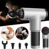 6Gear Elektrische Deep Tissue Pure Wave Percussie Massager Gun Handheld Body Fascia Terug Massager Spier Vibrerende Ontspannende Tool2395025821